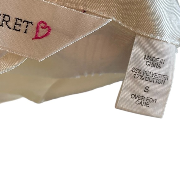 Victoria’s Secret Y2K Silky Satin Romantic Cottagecore Floral Fleece Lined Shirt - Picture 7 of 7